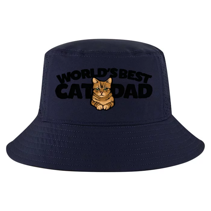 Cat Dad Funny Cat Person Humor Gift Cool Comfort Performance Bucket Hat