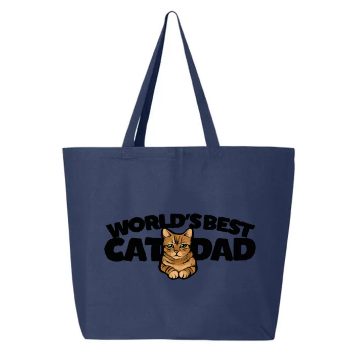 Cat Dad Funny Cat Person Humor Gift 25L Jumbo Tote