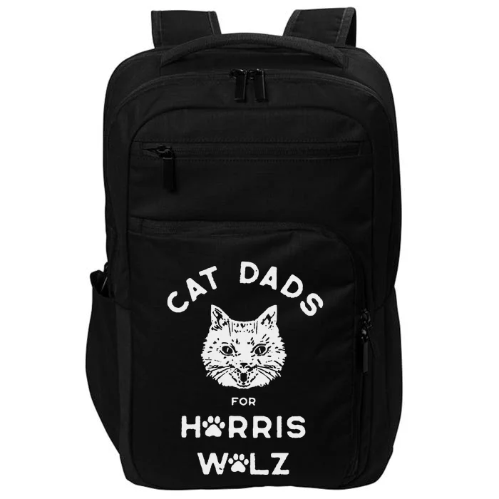 Cat Dads For Harris Walz Impact Tech Backpack