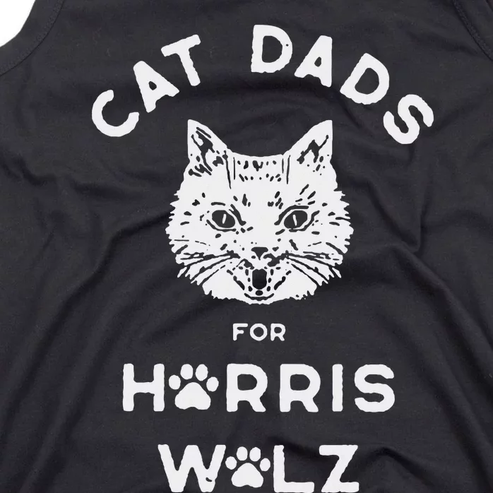 Cat Dads For Harris Walz Tank Top