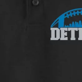 Cool Detroit Football With City Dry Zone Grid Performance Polo