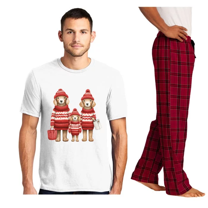 Christmas Dog Family Matching Outfit Pajama Set