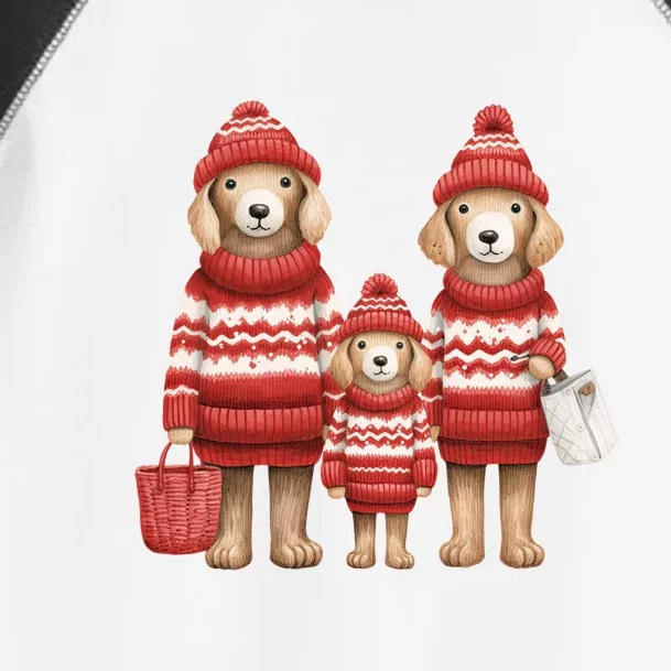 Christmas Dog Family Matching Outfit Toddler Fine Jersey T-Shirt