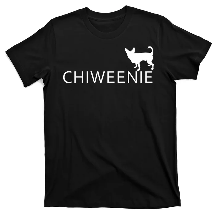 Chiweenie Dog Funny Logo T-Shirt