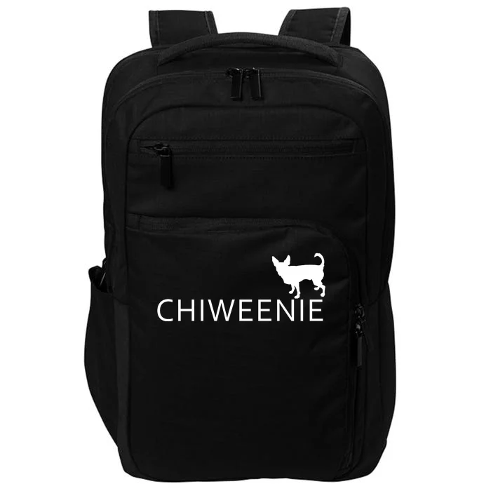 Chiweenie Dog Funny Logo Impact Tech Backpack