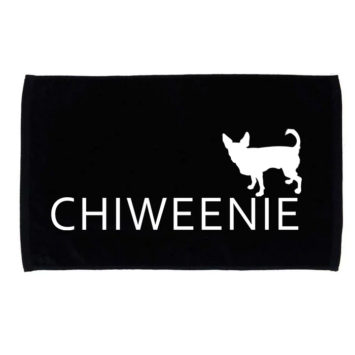 Chiweenie Dog Funny Logo Microfiber Hand Towel