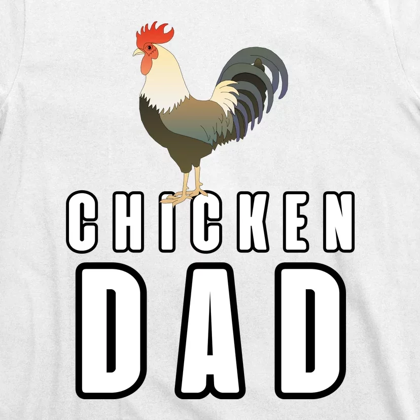 Chicken Dad Farmer T-Shirt