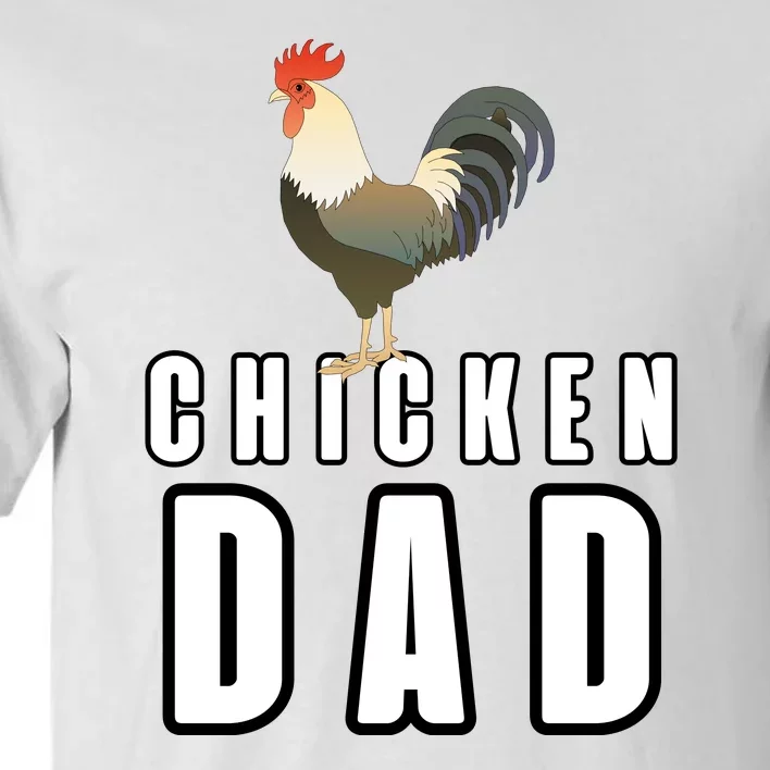 Chicken Dad Farmer Tall T-Shirt