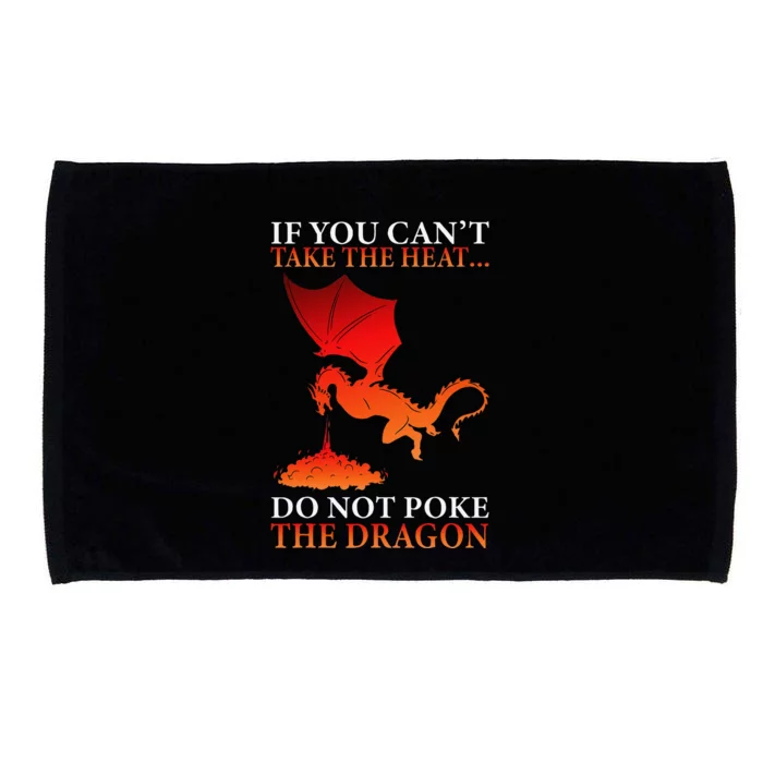 Cool Dragon Flame Spewing Flying Mythical Creature Microfiber Hand Towel