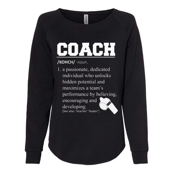 Coach Definition Funny Coach Womens California Wash Sweatshirt