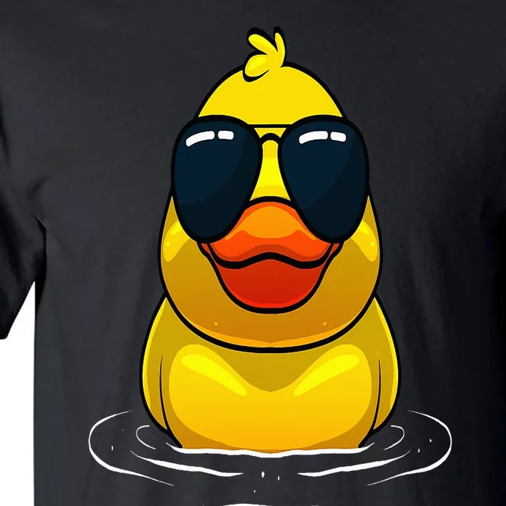 Cool Duck For  Rubber Duck Lovers Sunglasses Tall T-Shirt