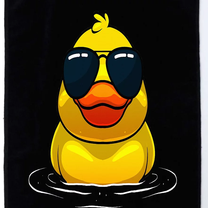 Cool Duck For  Rubber Duck Lovers Sunglasses Platinum Collection Golf Towel