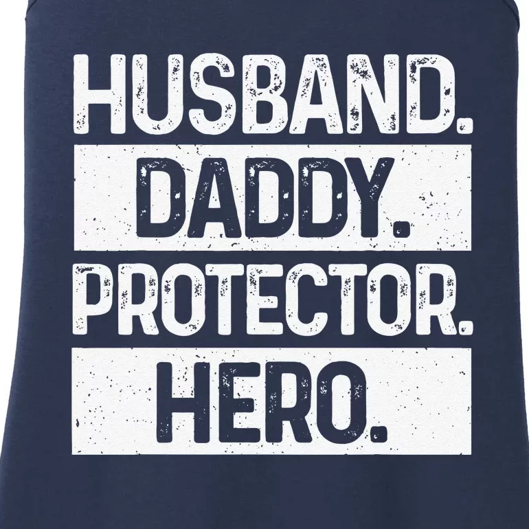 Cool Daddy For Dad Husband Hero Protector Male Parent Ladies Essential Tank