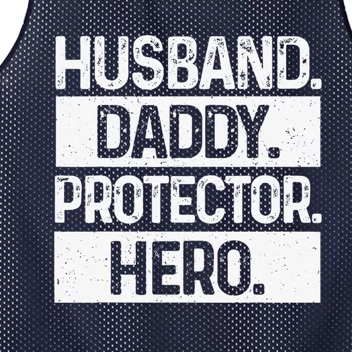 Cool Daddy For Dad Husband Hero Protector Male Parent Mesh Reversible Basketball Jersey Tank