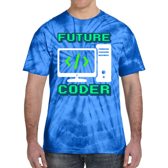 Coder Design Funny Programmer Computer Science Gift Tie-Dye T-Shirt