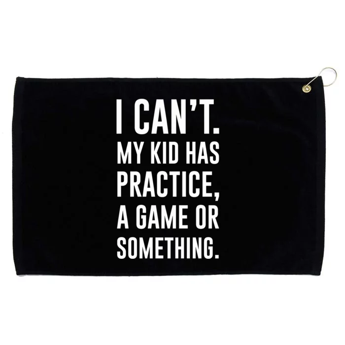 Crazy Dog Funny I Cant My Has Practice A Game Or Something Mo Grommeted Golf Towel