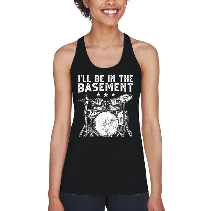 Cool Drumming For Drum Set Drumming Drummer Women's Racerback Tank