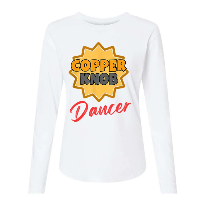 CopperKnob Dancer Funny CopperKnob Dancer Womens Cotton Relaxed Long Sleeve T-Shirt