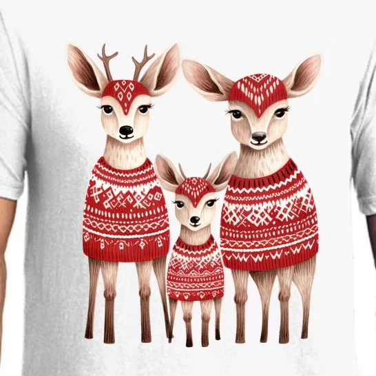 Christmas Deer Family Matching Outfit Pajama Set