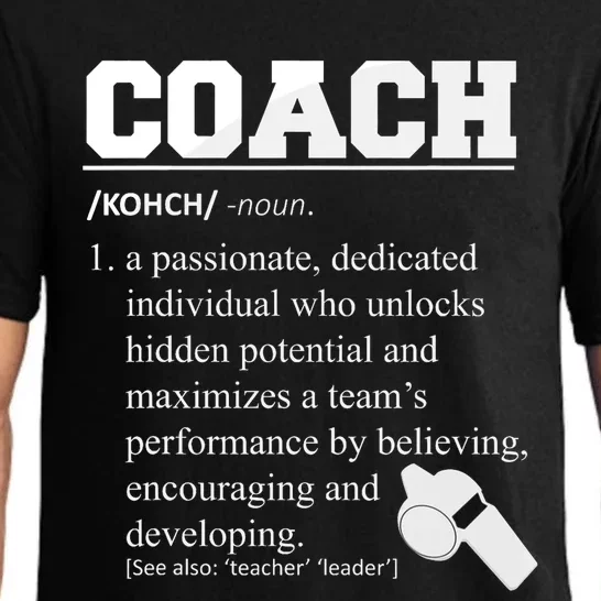 Coach Definition Funny Coach Pajama Set