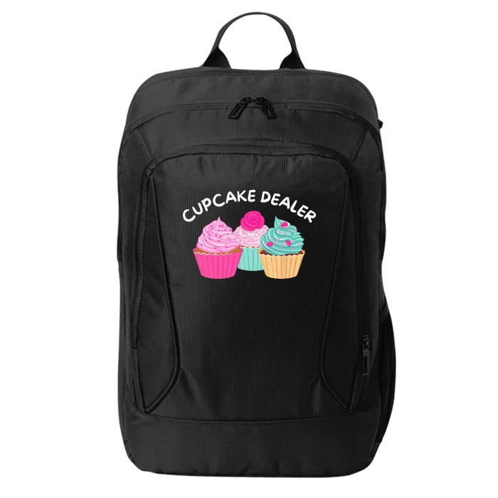 Cupcake Dealer Funny Cupcake Baker Pastry Baking Gift City Backpack