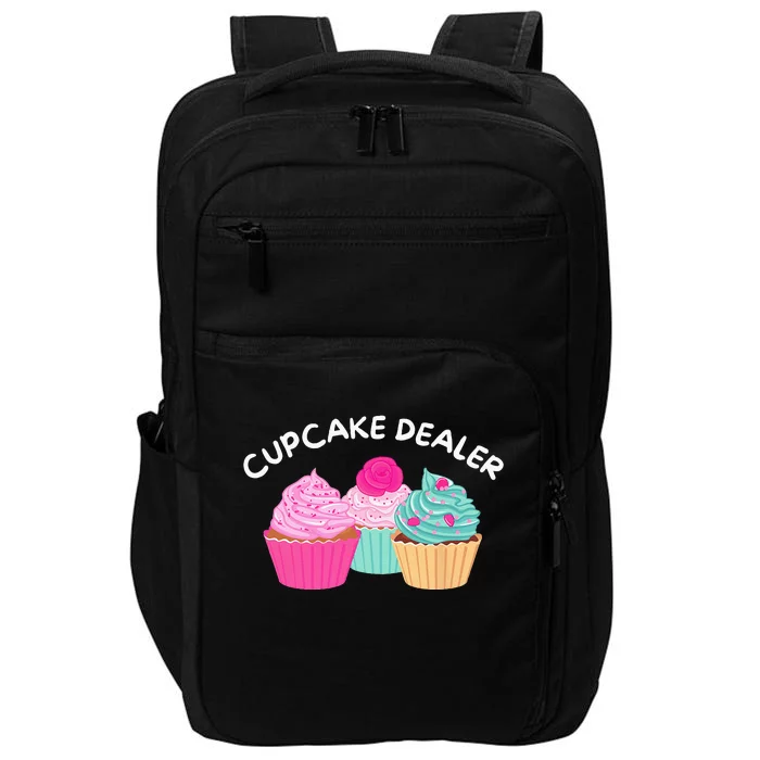 Cupcake Dealer Funny Cupcake Baker Pastry Baking Gift Impact Tech Backpack