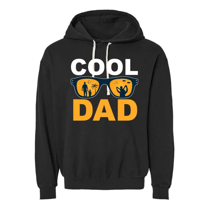 Cool Dad Fathers Day Special Gift Garment-Dyed Fleece Hoodie