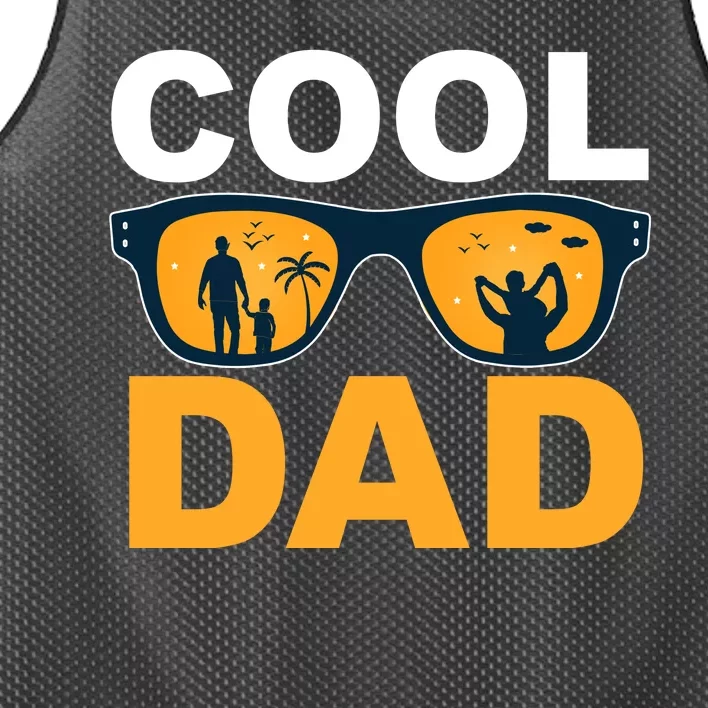 Cool Dad Fathers Day Special Gift Mesh Reversible Basketball Jersey Tank