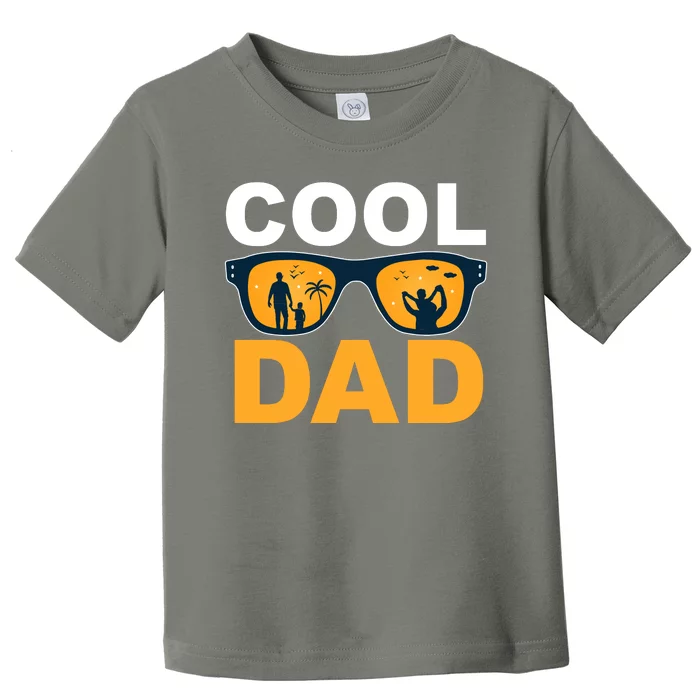 Cool Dad Fathers Day Special Gift Toddler T-Shirt