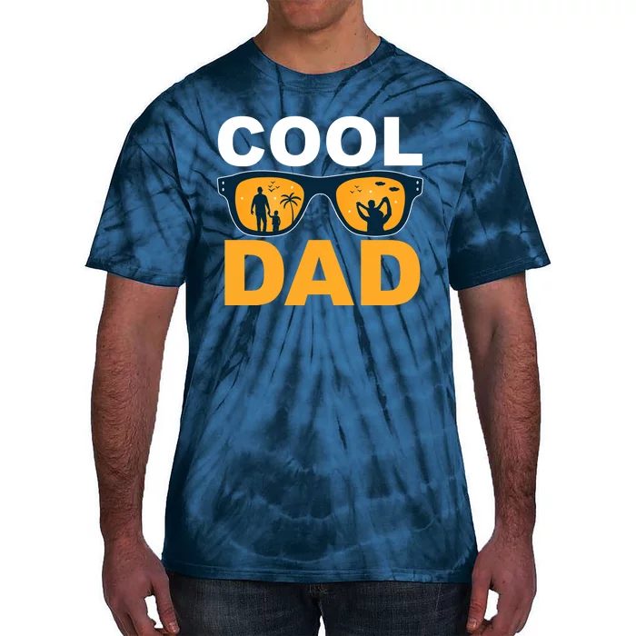 Cool Dad Fathers Day Special Gift Tie-Dye T-Shirt