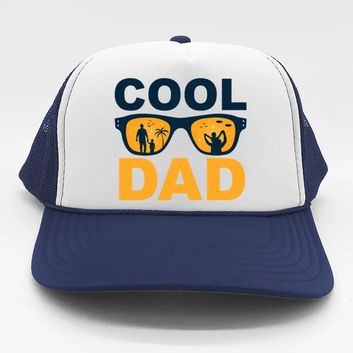 Cool Dad Fathers Day Special Gift Trucker Hat