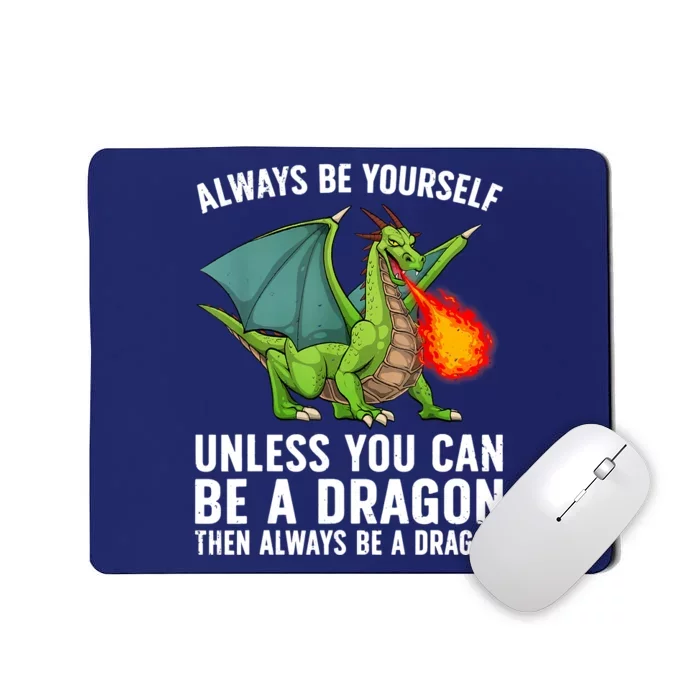 Cool Dragon For Men Women Mythical Dragon Lovers Mousepad