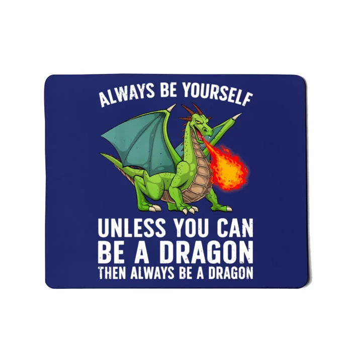 Cool Dragon For Men Women Mythical Dragon Lovers Mousepad