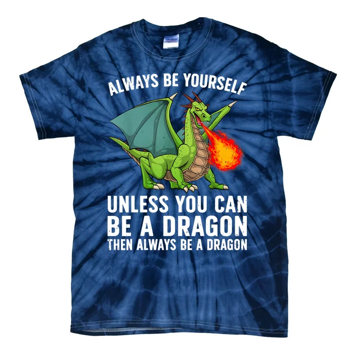 Cool Dragon For Men Women Mythical Dragon Lovers Tie-Dye T-Shirt