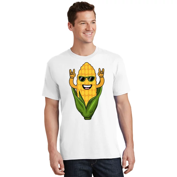 Corn Design For Women Sweet Corn On The Cob Lovers T-Shirt