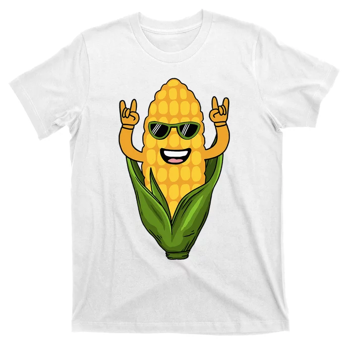 Corn Design For Women Sweet Corn On The Cob Lovers T-Shirt