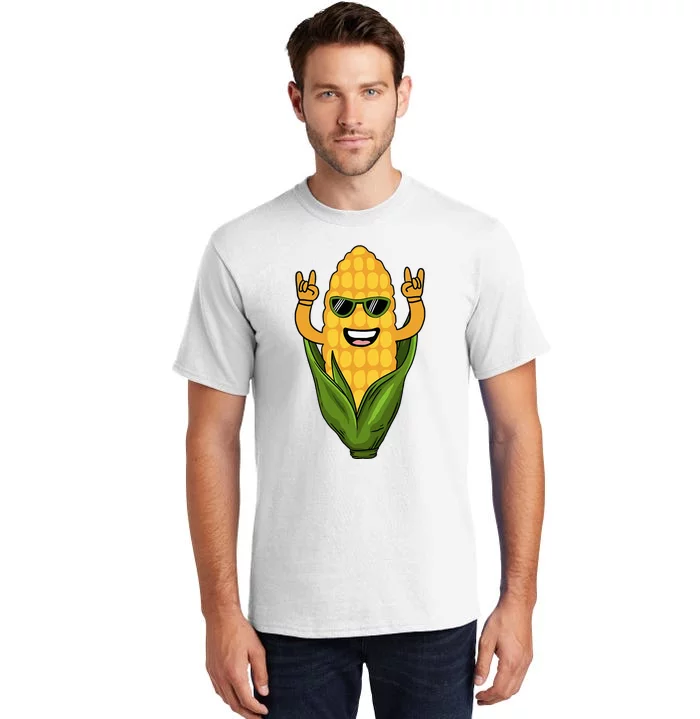 Corn Design For Women Sweet Corn On The Cob Lovers Tall T-Shirt