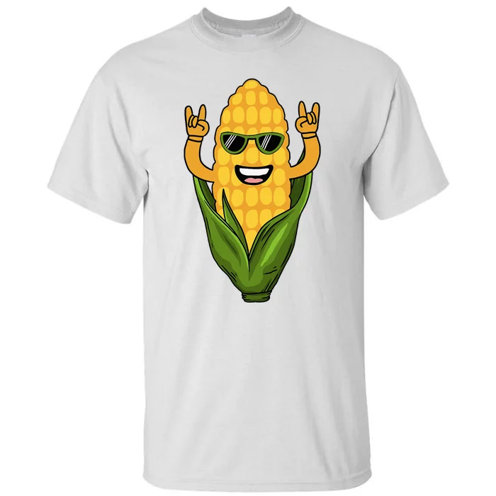 Corn Design For Women Sweet Corn On The Cob Lovers Tall T-Shirt