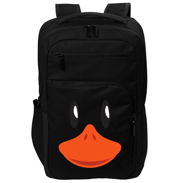 Cute Duck Face Awesome Halloween Costume Gift Impact Tech Backpack