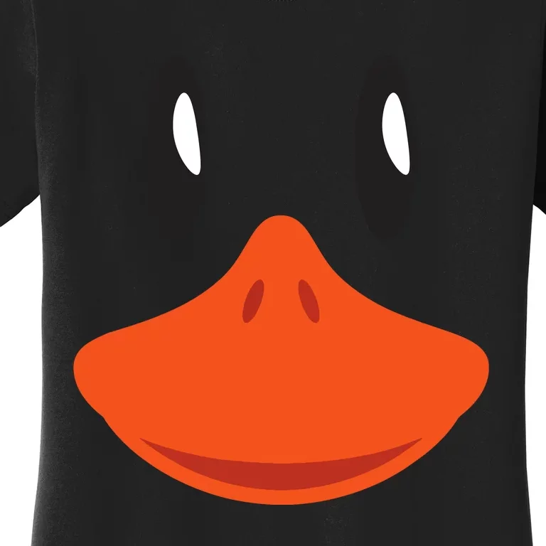 Cute Duck Face Awesome Halloween Costume Gift Women's T-Shirt