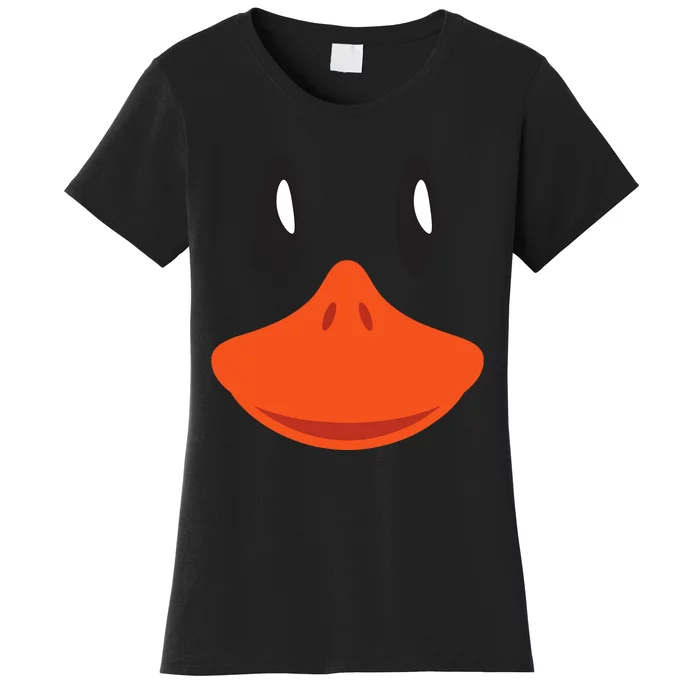 Cute Duck Face Awesome Halloween Costume Gift Women's T-Shirt