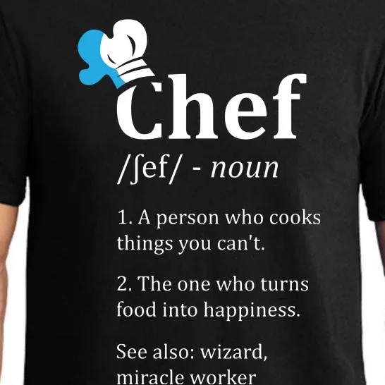 Chef Definition Funny Pajama Set