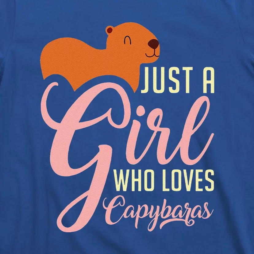 Capybara Design For Capibara Owner Perfect Rodent T-Shirt