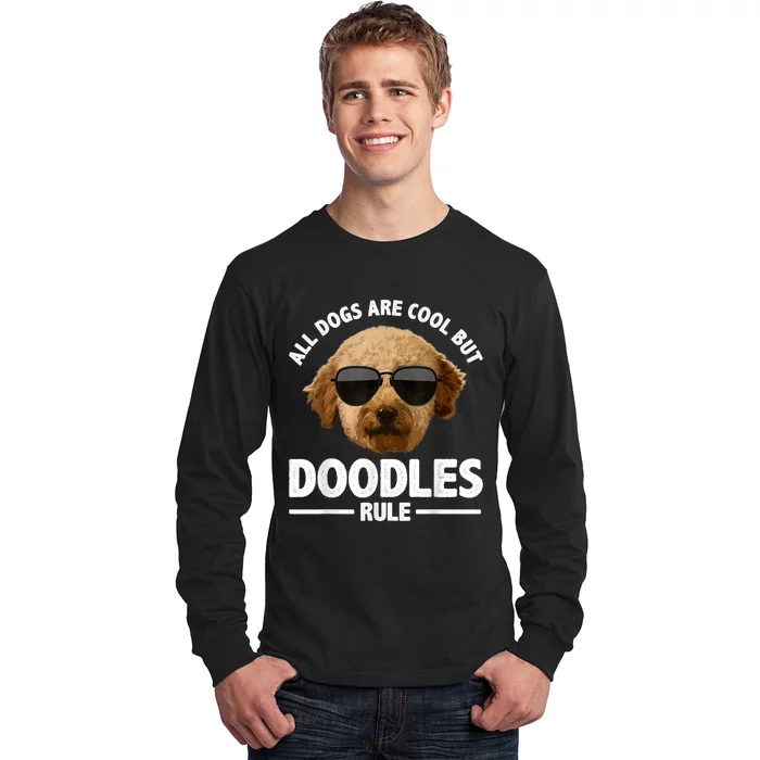 Cute Doodle For Men Women Golden Doodle Labradoodle Dog Long Sleeve Shirt