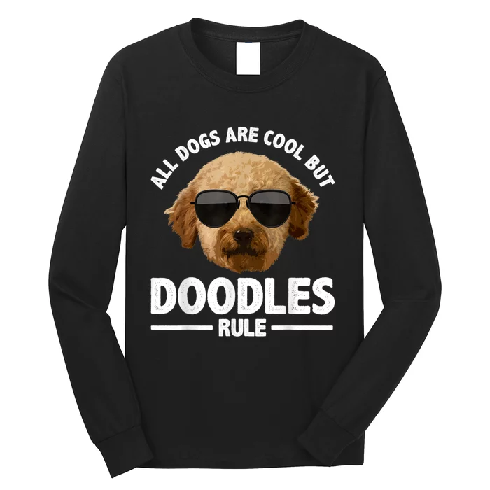 Cute Doodle For Men Women Golden Doodle Labradoodle Dog Long Sleeve Shirt