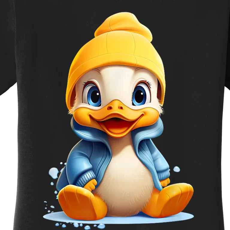 Cute Duckling Funny Duckling Lover Baby Duck Women's T-Shirt