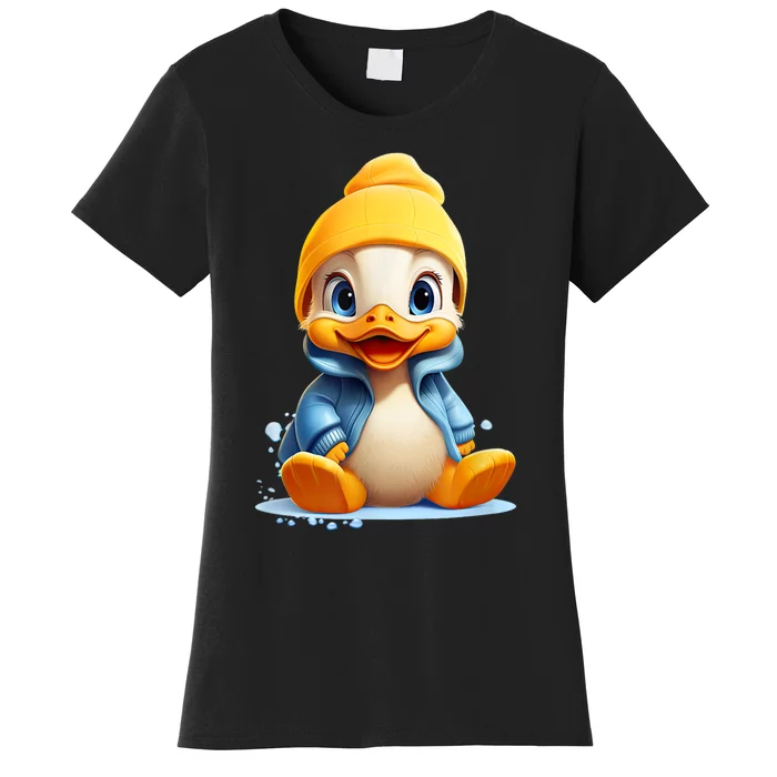 Cute Duckling Funny Duckling Lover Baby Duck Women's T-Shirt