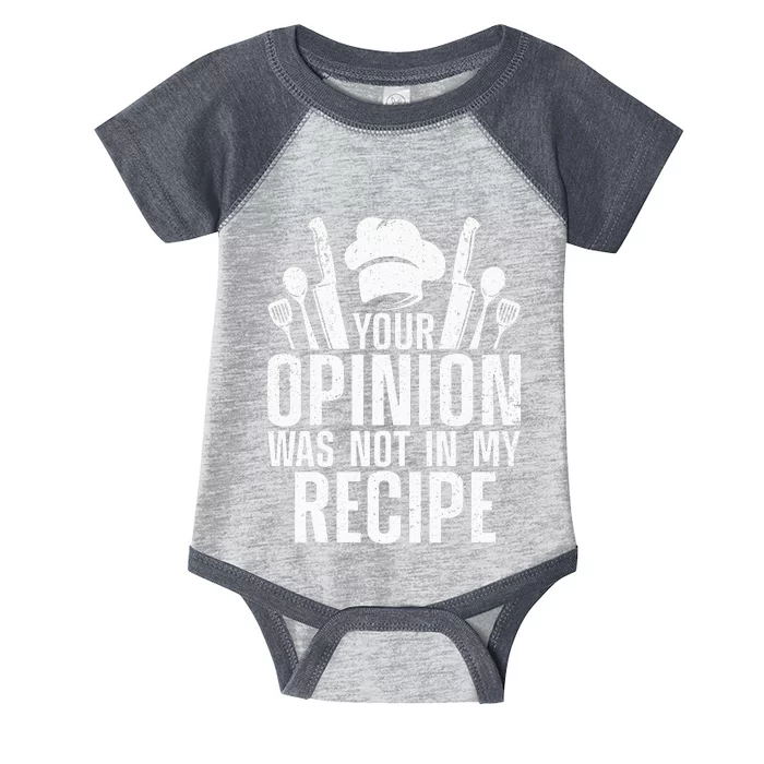 Chef Design For Cooking Lover Culinary Cook Infant Baby Jersey Bodysuit