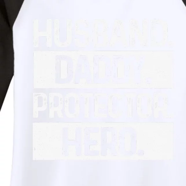 Cool Daddy For Dad Husband Hero Protector Male Parent Women's Tri-Blend 3/4-Sleeve Raglan Shirt