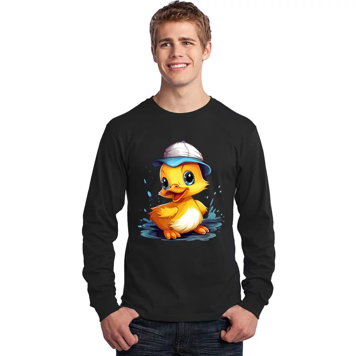 Cute Duckling Funny Duckling Lover Baby Duck Long Sleeve Shirt